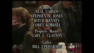 The John Larroquette Show Closing Credits February 7 1995 [upl. by Zippora]