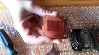 Unboxing amp Inside look on a Aquacomputer Cuplex Kryos XT Water Block ByNSC [upl. by Arvid]