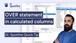 OVER Statement in Calculated Columns [upl. by Clareta]