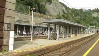 Monterosso Railway Station in Cinque Terre Italy [upl. by Rather]