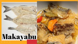 CUISINE CONGOLAISE MAKAYABU  POISSON SALE [upl. by Sims]