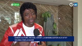 GABON CULTURE MICHAEL ANICET LA SENSIBILISATION AUX IST ET VIHSIDA PAR LA DANSE [upl. by Enirrok]