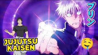 satoru gojo liberou o roxo kkkkkkkkkkk JUJUTSU KAISEN [upl. by Pfeffer]