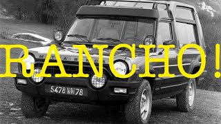 Talbot MatraSimca Rancho – Original Film Footage [upl. by Naegem722]