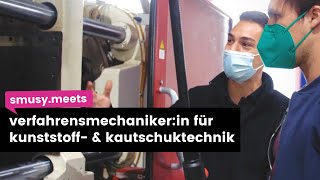 Einen Tag als Verfahrensmechanikerin für Kunststoff amp Kautschuktechnik arbeiten 🏭  smusymeets [upl. by Acyre548]