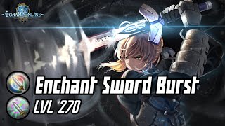 Toram Online  Magic Blade  Enchant Sword Build lvl 270 [upl. by Suiddaht876]