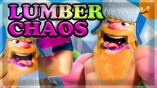 Lumberjack RUSH  BEST decks for the challenge 🍊 [upl. by Peder]