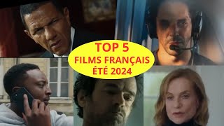 TOP 5 des Films Français Eté 2024 au cinéma [upl. by Lotsirb252]