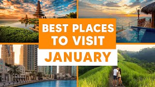 BEST PLACES to VISIT in JANUARY ✈️ TOP 10 Trips in January [upl. by Euqinimod]