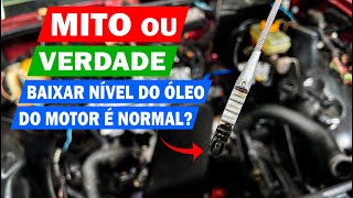 NÍVEL do ÓLEO BAIXO na vareta É NORMAL baixar óleo do motor [upl. by Atinyl]