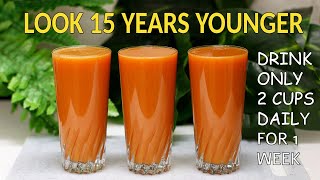 Drink 2x Daily  Look Many years Younger with Beautiful Glowing Skin HERES WHY [upl. by Percival]