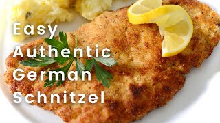 How to Make an Easy Authentic German Schnitzel [upl. by Notniv]