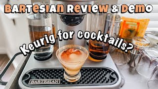 Bartesian Cocktail Machine Review Demo amp Taste Test 🍸🍹 [upl. by Cailly324]