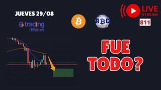 PROXIMO TRADE LA ZONA DE ENTRADA  Análisis en vivo V811 bitcoin [upl. by Horodko]