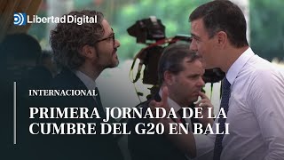 Sánchez asiste a la primera jornada de la Cumbre del G20 en Bali [upl. by Lagiba993]