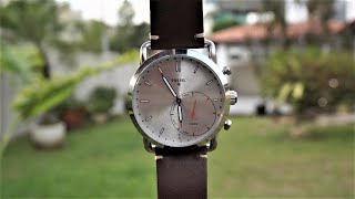 Fossil Q Commuter Hybrid Smartwatch Review [upl. by Nagoh47]