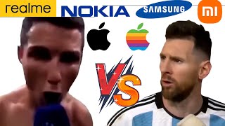 Cristiano Ronaldo Siuuu VS Messi BOBO but famous phone ringtones [upl. by Odericus]