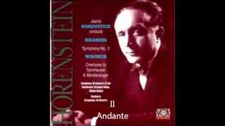 Brahms Symphony no3 SWDRHorenstein [upl. by Ahaelam]