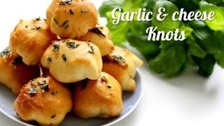 How to make Garlic and Cheese Knots  Fast and Easy Recipe  Daniellas Home Cooking [upl. by Neral]