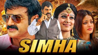 Simha  Nandamuri Balakrishna Blockbuster Action Movie  Nayantara Sneha Ullal [upl. by Farhsa]