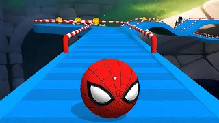 Sky Rolling Ball 3D Gameplay Speedrun All Levels 84 [upl. by Behka]