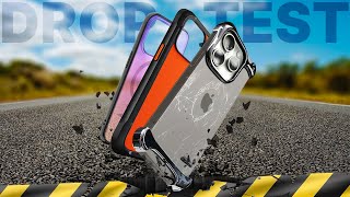 ULTIMATE DROPTEST Dropping My iPhone 15 Pro With 20 Different Cases [upl. by Hilliary]