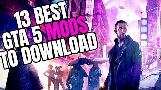 The 13 Best GTA 5 Mods to Download 2022  With Download Link [upl. by Inatirb]