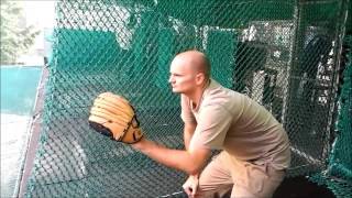 Catching Balls at a Batting Cage [upl. by Nnyliak841]