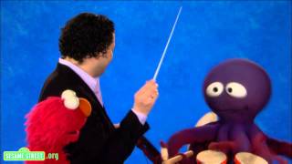 Sesame Street Gustavo Dudamel and Elmo Stupendous [upl. by Anthia]