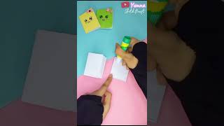 How to make small diary with paper  how to make diary at home  DIY mini notebook  School hack [upl. by Debra]