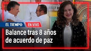 La directora de la Agencia para la Reincorporación hace un balance tras 8 años de acuerdo de paz [upl. by Latimer765]