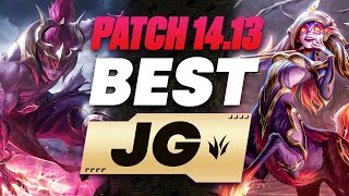 The BEST Junglers For All Ranks On Patch 1413  Season 14 Tier List League of Legends [upl. by Ardnatal]