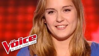 Michel Sardou – Je vais t’aimer  Agathe  The Voice France 2016  Blind Audition [upl. by Cower871]