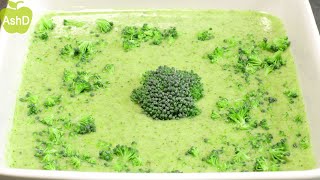 Receta de CREMA de BRÓCOLI  Puré SALUDABLE y fácil [upl. by Audun86]