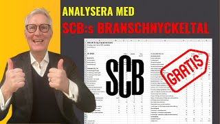 Finansiell analys med SCBs branschnyckeltal  steg för steg [upl. by Eellehs845]