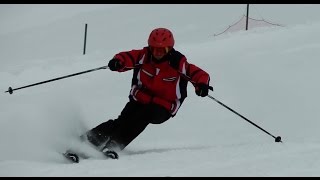 Na krawędziach  carving ski lesson  best of skiing EDIT full movie [upl. by Annaira]