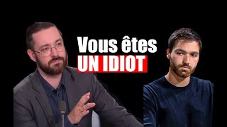 David Guiraud Atomise Un étudiant De Droite Et Tout Le Plateau De BFMTV [upl. by Eelanaj341]