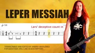 Metallica Leper Messiah ISOLATED BASS  TABS [upl. by Zerep]