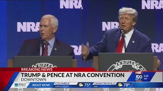 GOP presidential hopefuls speak at NRA convention [upl. by Lazare]