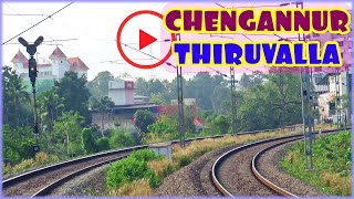 Chengannur to Thiruvalla Train Journey  Kollam  Kottayam MEMU [upl. by Amarillis]