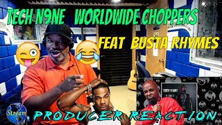 Tech N9ne Worldwide Choppers Feat Busta Rhymes Yelawolf Twisted Insane  Producer Reaction [upl. by Rim]