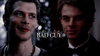 The Mikaelson Brothers  Bad Guy [upl. by Acinimod724]