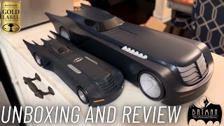 McFarlane Toys Batman the Animated Series Batmobile Unboxing [upl. by Neleag684]