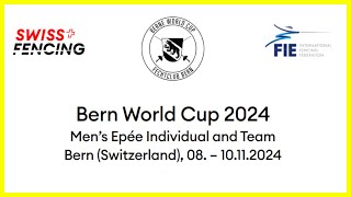 Bern 2024 Epee Individual  Piste Yellow [upl. by Aneerhs136]