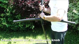 Universal Hammock Stand  HOW TO ASSEMBLE by Hammock Universe [upl. by Zetneuq]