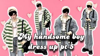 Handsome boy bjd doll dress up outfits  Pt5  balljointeddoll bjd youtubevideo bjddolls [upl. by Ute317]