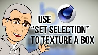 Cinema4D Tutorial Texture Using Set Selection Tag [upl. by Ainevuol]