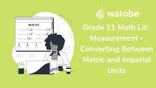 Grade 11  Measurement Math Literacy converting between metric and imperial units [upl. by Liza978]