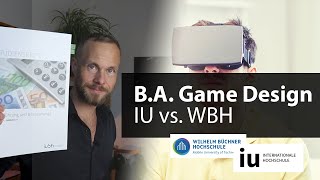 Fernstudium Game Design IU Internationale Hochschule vs Wilhelm Büchner Hochschule – Bachelor [upl. by Arahset216]