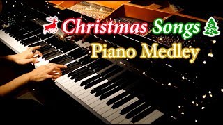 【Piano Cover】Merry Christmas 2019  Christmas Medley InstrumentalクリスマスメドレーピアノカバーCANACANA [upl. by Lyram453]